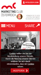Mobile Screenshot of marketingclub.at